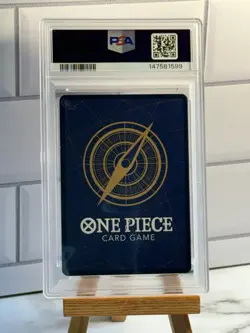 2024 One Piece Promo OP07 Pre-Release Winner #067 Eustass "Captain" Kid PSA 10 - Image 2