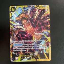 Monkey.D.Luffy (118) OP10-118 SEC Foil One Piece Royal Blood English NM - Image 1