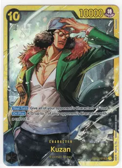 Kuzan OP02-121 One Piece TCG Foil NM English - Image 1