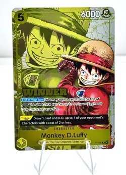 Monkey.D.Luffy (Winner Pack 2026 Vol. 2) P-106 One Piece Promotion Cards Foil - Image 1