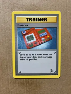 Pokedex 115/130 Base Set 2 - Uncommon Pokemon Card - NM/Mint - Image 1