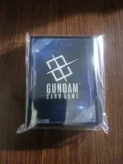 Official Card Sleeves EX Space Black GUNDAM BANDAI FEST - Image 1