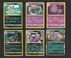 Galarian Weezing Pokemon Card Collection Set of 6 Unique English Cards with Holo - Image 1