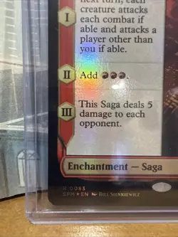 Maximum Carnage Foil Marvel Spider-Man MTG Saga Rare Near Mint Magic Card #0083 - Image 2