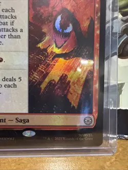 Maximum Carnage Foil Marvel Spider-Man MTG Saga Rare Near Mint Magic Card #0083 - Image 3