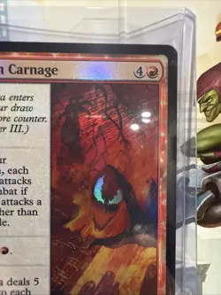 Maximum Carnage Foil Marvel Spider-Man MTG Saga Rare Near Mint Magic Card #0083 - Image 4
