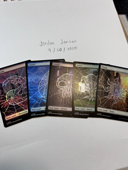 MTG Marvel's Spider-man - Foil Land Collection - Image 1