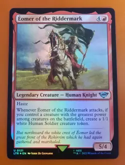 1x Eomer of the Riddermark (0121) | FOIL | LTR: Tales of Middle-Earth | MTG - Image 1