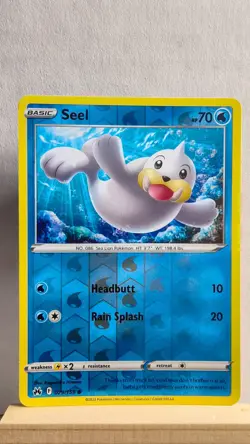 Seel [LP] - Pokemon TCG Crown Zenith 029/159 [Reverse Holo Common] - Image 1