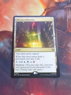 Oscorp Industries 182 MTG Marvel's Spider-Man Non-Foil NM/M - Image 1