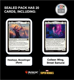 Magic: The Gathering Marvel Super Heroes Jumpstart Booster - Precise - Image 3