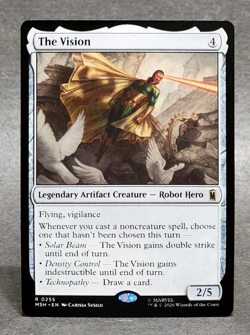 Magic MTG The Vision Rare Marvel Super Heroes - Image 1