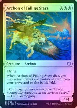 Archon of Falling Stars Foil (002) Theros Beyond Death THB MTG Magic - Image 1