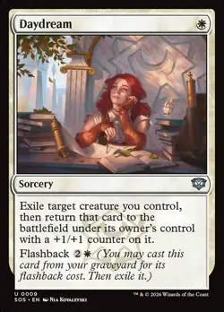 Daydream Foil (009) Secrets of Strixhaven SOS MTG Magic - Image 1