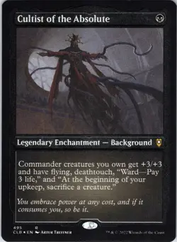 Cultist of the Absolute (Foil Etched) 495 Battle for Baldur's Gate Foil NM - Image 1