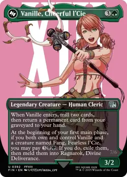 MTG Magic the Gathering FINAL FANTASY Vanille, frohliche L’Cie (v.1) dt. foil - Image 1
