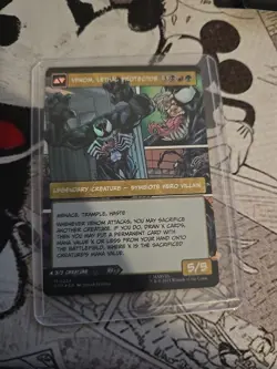 Eddie Brock Venom. lethal Protector Borderless FOIL 0224 Spiderman MTG - Image 4