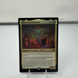 Sliver Gravemother NM* FOIL Commander Masters ENGLISH 0707 mtg -UnltdCards - Image 1