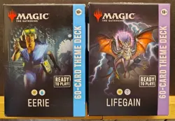 Magic The Gathering Secrets Of Strixhaven 2 Theme Decks Lifegain/Eerie ** NEW ** - Image 1
