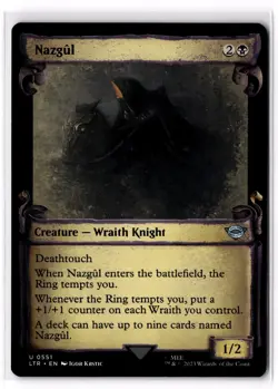 Nazgul (Showcase Scrolls) 551 Universes Beyond: The Lord of the Rings: LTR NM - Image 1