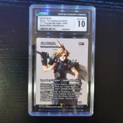 Cloud Strife Najeela the Blade Blossom 0042 Mythic Rare Borderless MTG ~ CGC 10 - Image 1