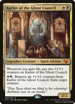 JP Karlov of the Ghost Council 46 Commander 2015 Mythic LP - Image 1
