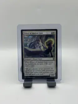 MTG, Priest of Ancient Lore $3 ORDER MIN 704 Battle for Baldur's Gate Regular - Image 1