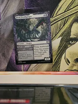 Feral Deathgorger 80 Common Tarkir: Dragonstorm Magic: The Gathering Foil NM - Image 1