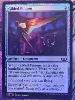 Gilded Pinions 238 Common Streets of New Capenna Magic: The Gathering Foil LP - Image 1