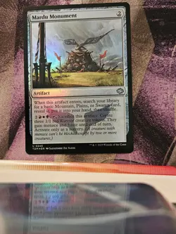 Mardu Monument 245 Uncommon Tarkir: Dragonstorm Magic: The Gathering Foil NM - Image 1