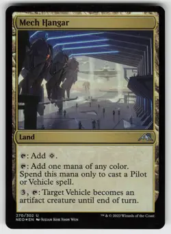 Mech Hangar Foil U Kamigawa: Neon Dynasty 270 MTG - Image 1