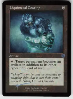 Liquimetal Coating Foil U The Brothers' War: Retro Frame Artifacts 28 MTG - Image 1
