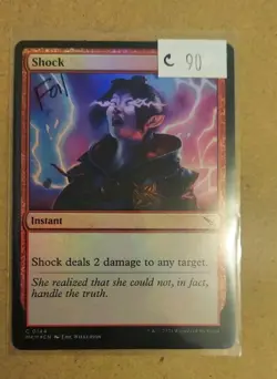 Shock #144 (Foil) (NM) Murders Karlov Manor MKM Magic MTG - Image 1