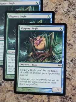 Slippery Bogle - Eventide: #160, MTG NM X4 Playset - Image 3