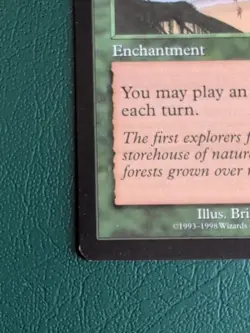 Exploration - Urza's Saga - MTG Magic the Gathering Vintage - LP - Image 5