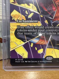 MTG Spiderman Parallel Lives (Borderless) - 36 / English / Near Mint IN HAND - Image 2