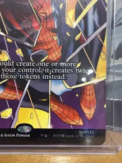 MTG Spiderman Parallel Lives (Borderless) - 36 / English / Near Mint IN HAND - Image 3