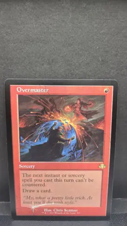 Overmaster (Retro Frame) FOIL Dominaria Remastered - DMR #327 NM - Image 1