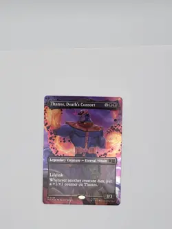 MTG Thanos, Death's Consort (Borderless) FOIL 0508 - Commander: Marvel (MSC) - Image 1