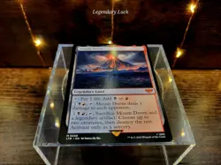 MTG 0258 Mount Doom Universes Beyond: the Lord of the Rings LTR Non-Foil NM - Image 4