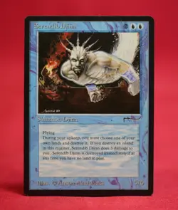 Arabian Nights Serendib Djinn MTG Magic The Gathering 1993 - NM Condition - Image 1
