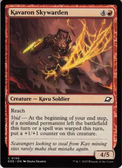 x4 Kavaron Skywarden C Edge of Eternities 140 NM MTG - Image 1