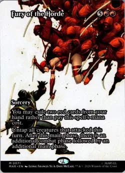 Fury of the Horde (Borderless) 71 Magic: The Gathering NM - Image 1