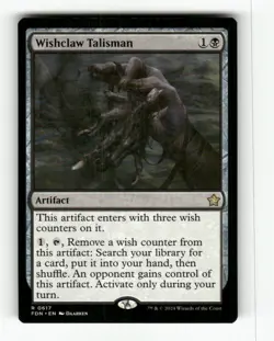 Wishclaw Talisman 617 NM Normal R MTG Magic Foundations - Image 1
