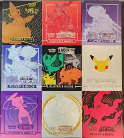 Pokemon TCG Player’s Guides Lot 30 Different ETB Guides XY SWSH SV No Duplicates - Image 3