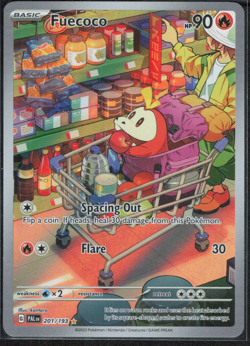 Fuecoco 201/193 Sv02: Paldea Evolved Pokemon TCG NM - Image 1
