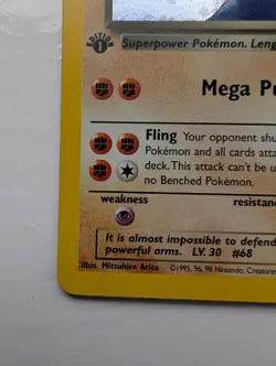 Dark Machamp 10/82 Holo 1st Edition - Team Rocket - NM - Pokemon 1999 - Image 2