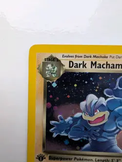 Dark Machamp 10/82 Holo 1st Edition - Team Rocket - NM - Pokemon 1999 - Image 3