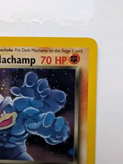 Dark Machamp 10/82 Holo 1st Edition - Team Rocket - NM - Pokemon 1999 - Image 4