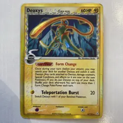 Pokemon EX Holon Phantom Deoxys 6/110 Stamped Reverse Holo HP - Image 1